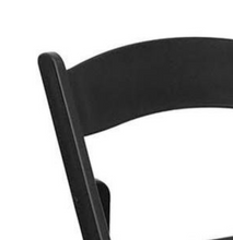Load image into Gallery viewer, Black Resin Folding chair Box with 4 chairs