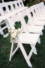 Load image into Gallery viewer, White Resin Folding Chairs Box of 4